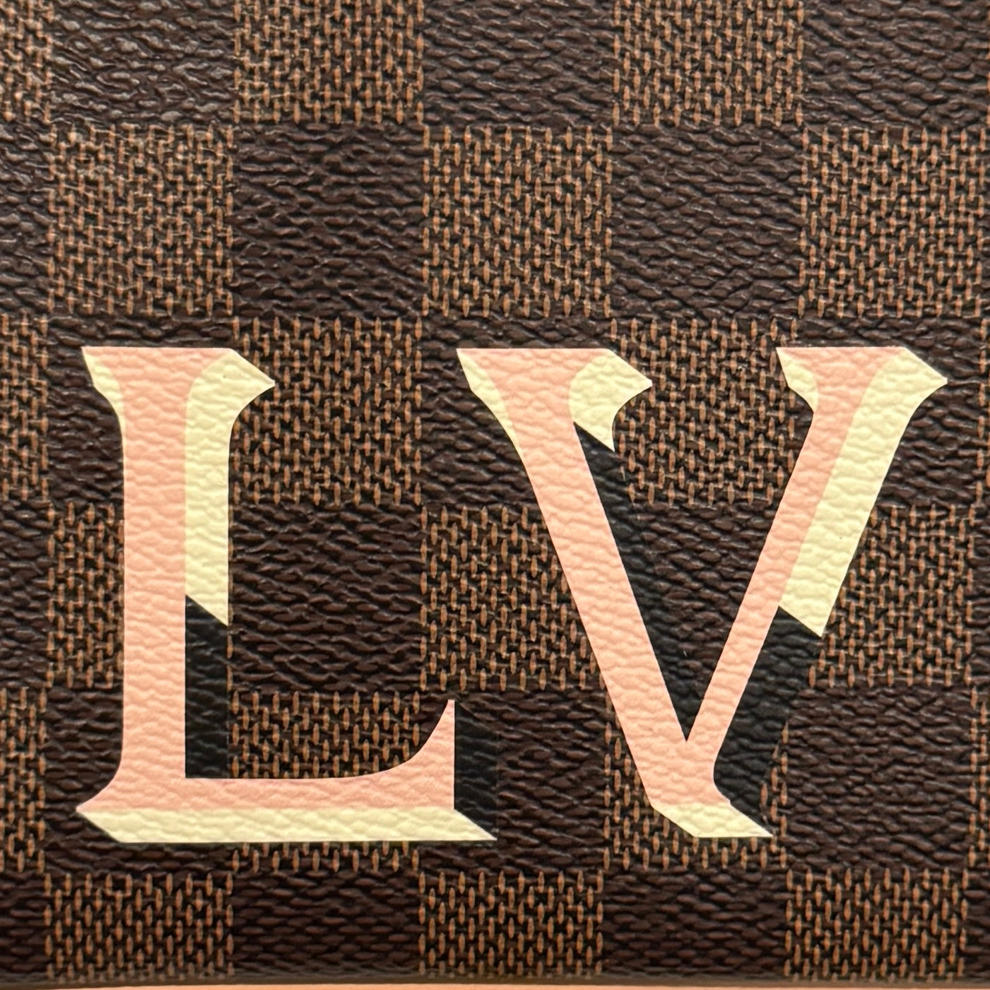 Louis Vuitton Damier Ebene Double Zip Pochette MI1149