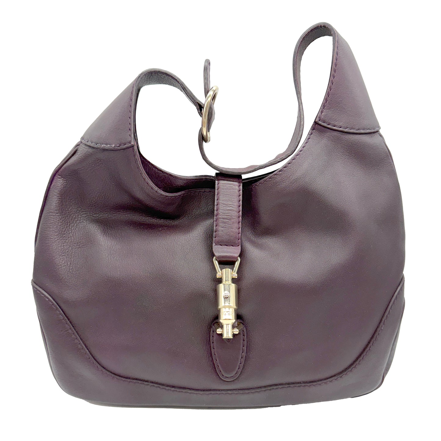 CONSIGNMENT Gucci Leather Jackie Medium Brown