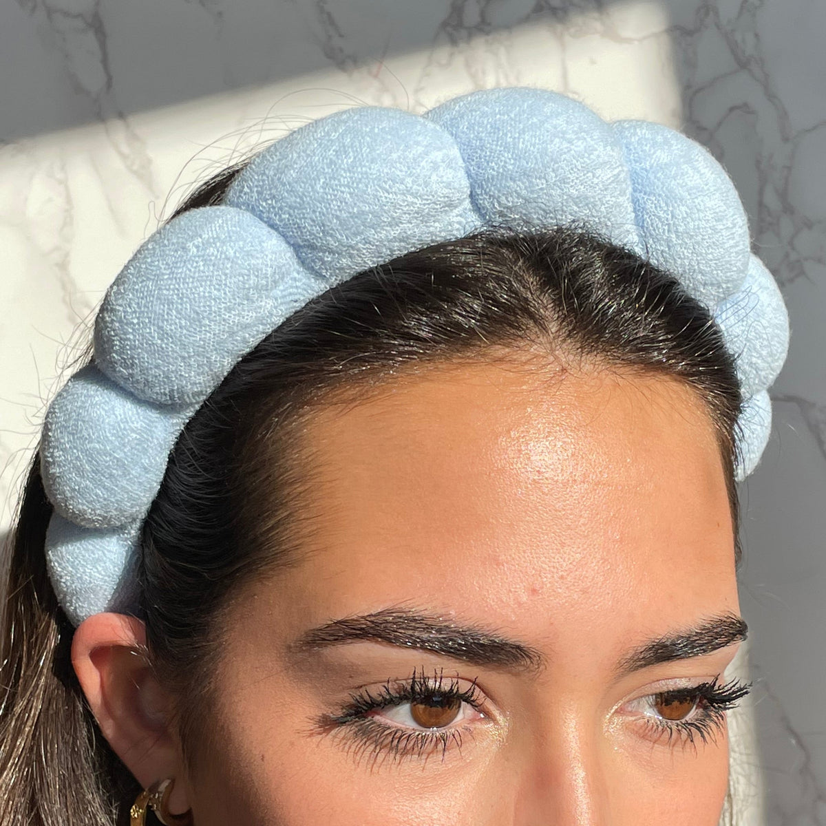 The Blue Dream Plush Cloud Skincare Headband