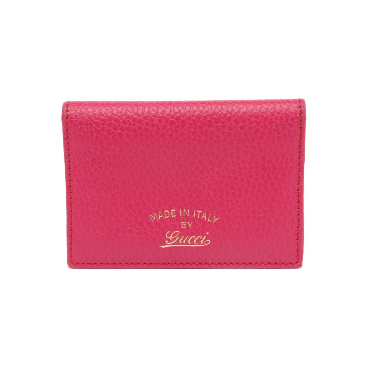 Gucci Dollar Calfskin Swing Train Pass Card Case Blossom