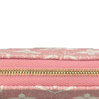 LOUIS VUITTON  Denim Jacquard Monogram Micro Pochette Accessories Rose