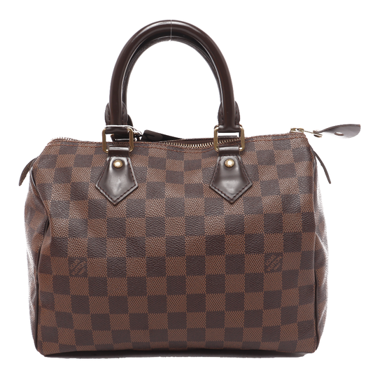 LOUIS VUITTON  Damier Ebene Speedy 25