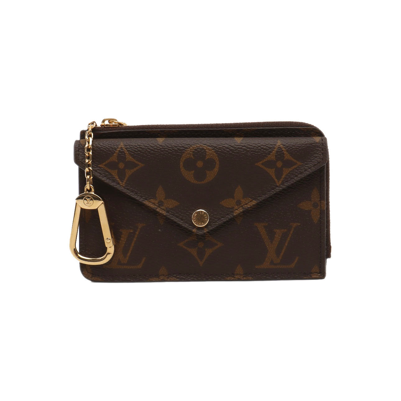 Louis Vuitton  Monogram Recto Verso Card Holder Black