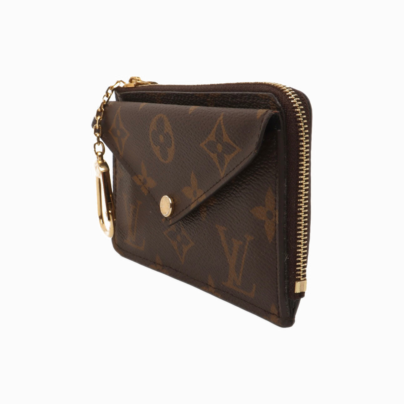 Louis Vuitton  Monogram Recto Verso Card Holder Black