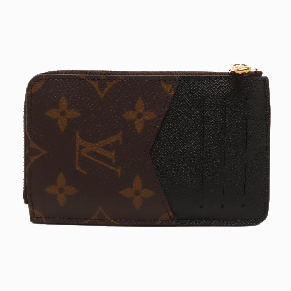 Louis Vuitton  Monogram Recto Verso Card Holder Black