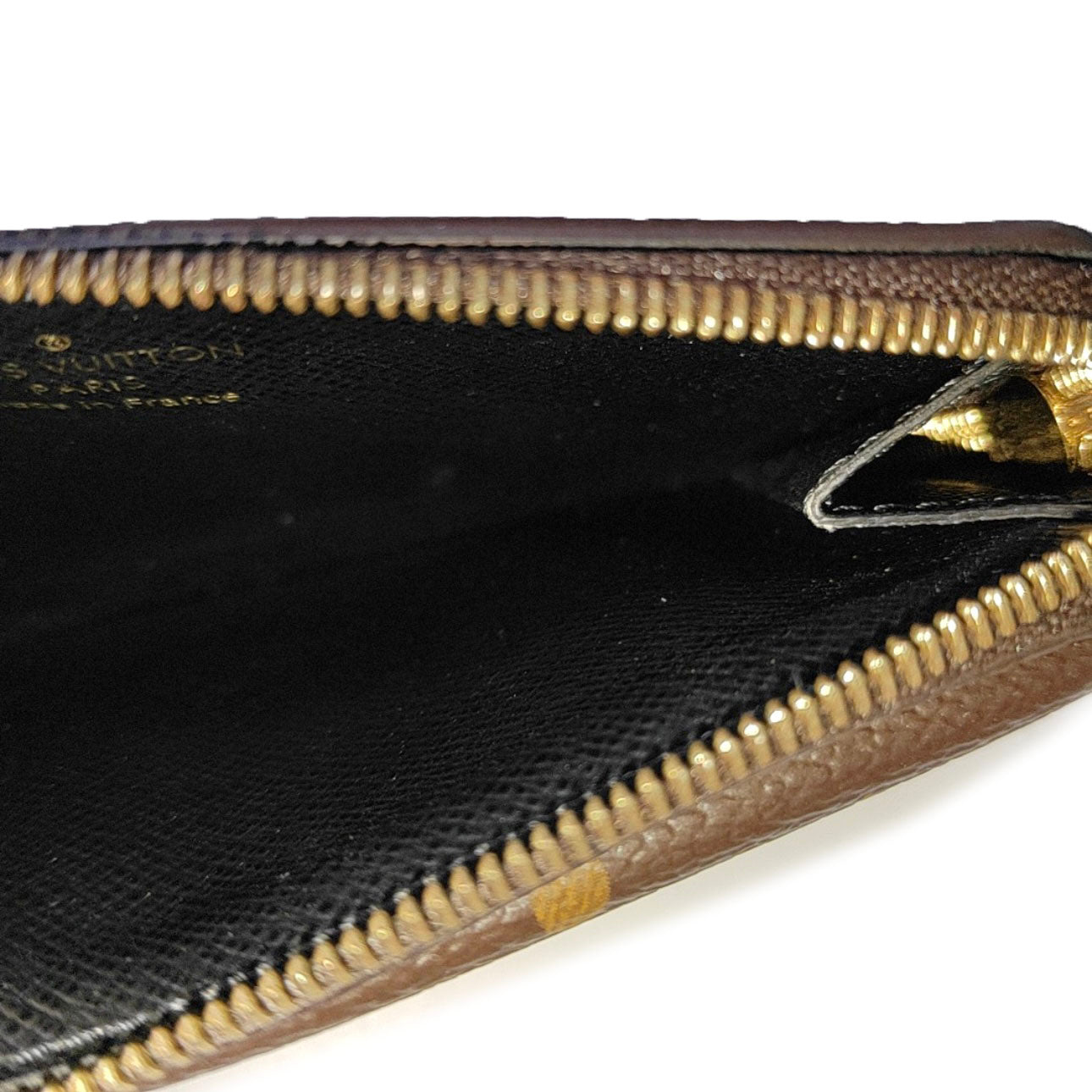 Louis Vuitton  Monogram Recto Verso Card Holder Black