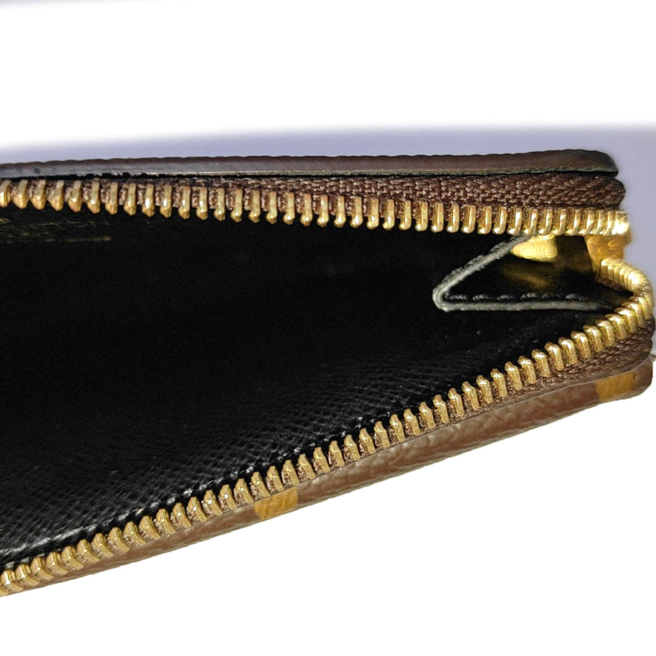 Louis Vuitton  Monogram Recto Verso Card Holder Black