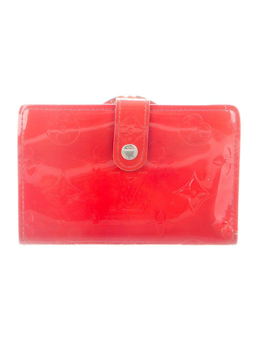 $720 Louis Vuitton Patent Leather French Purse