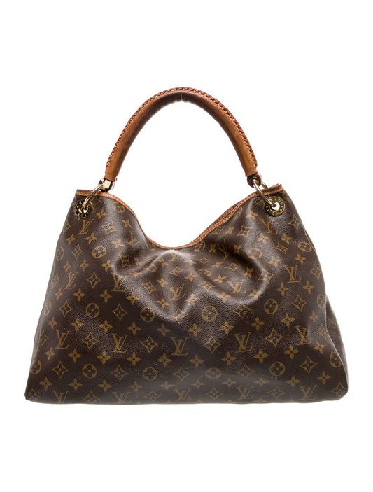 $2500 2021 Louis Vuitton Monogram Artsy MM NM Brown