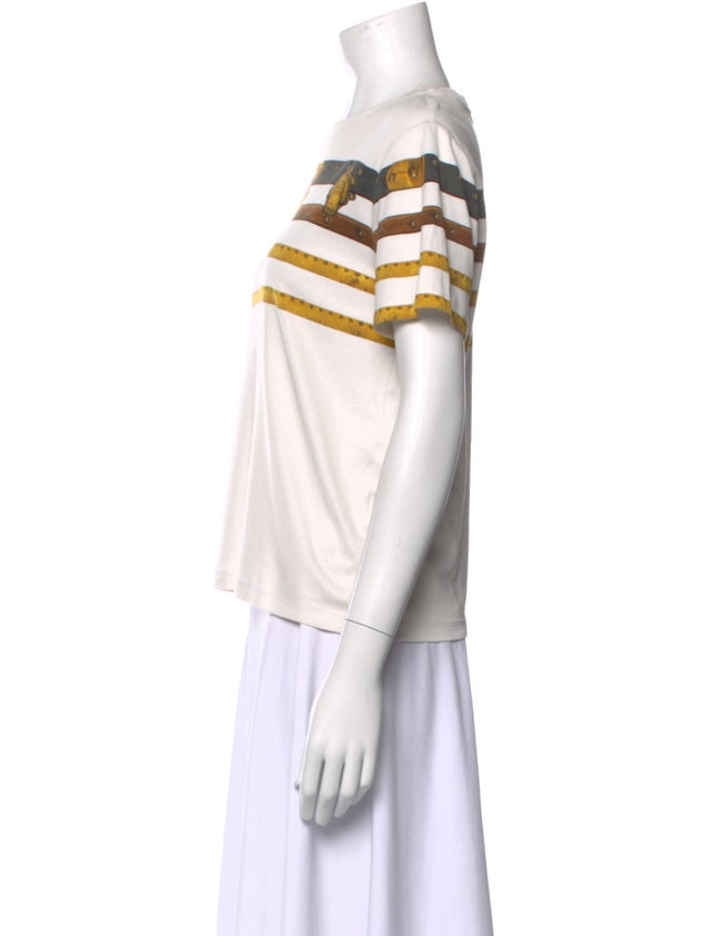 $730 2018 Louis Vuitton Trunks T-Shirt Women's Small