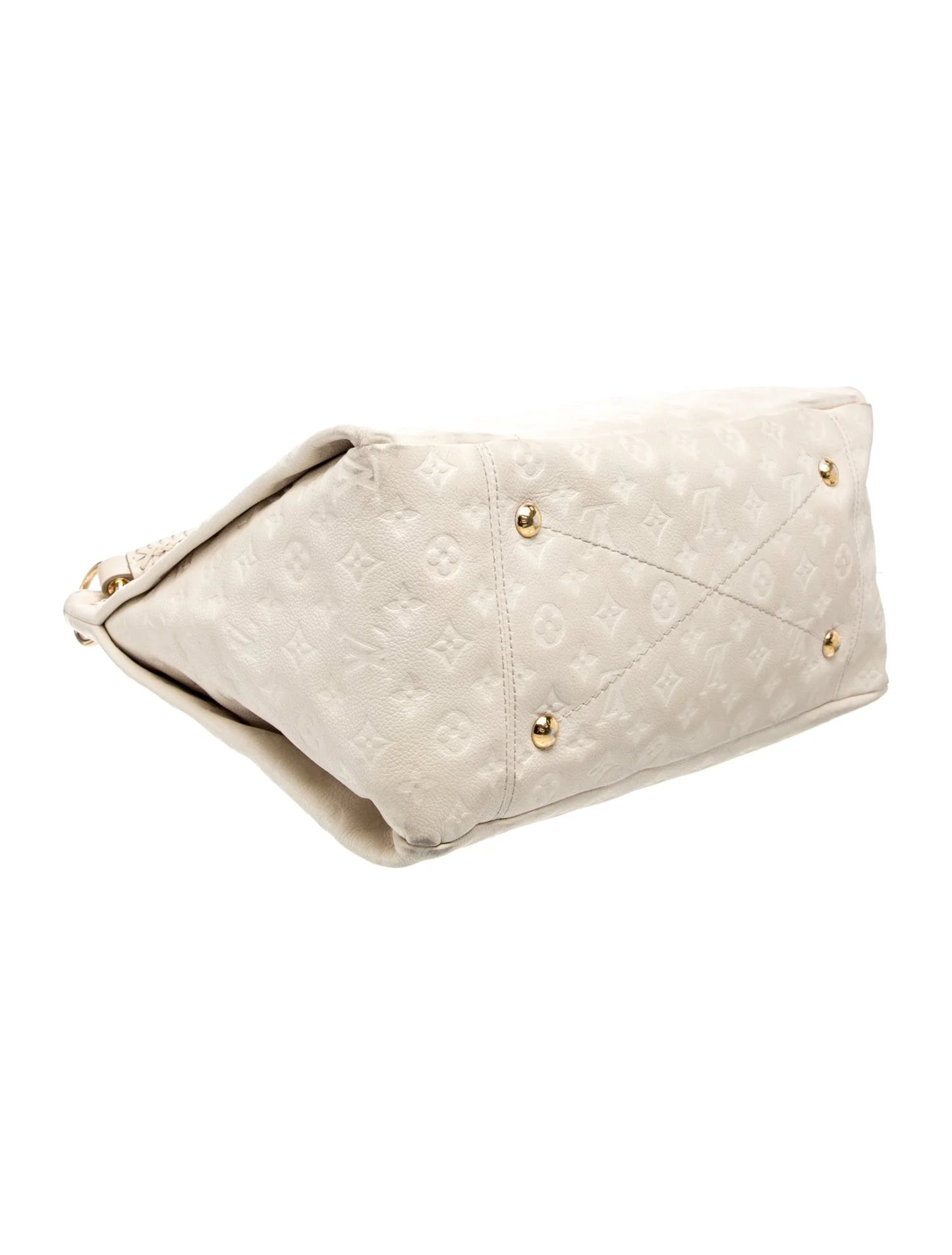 $3800 Louis Vuitton Empreinte Artsy MM Neige