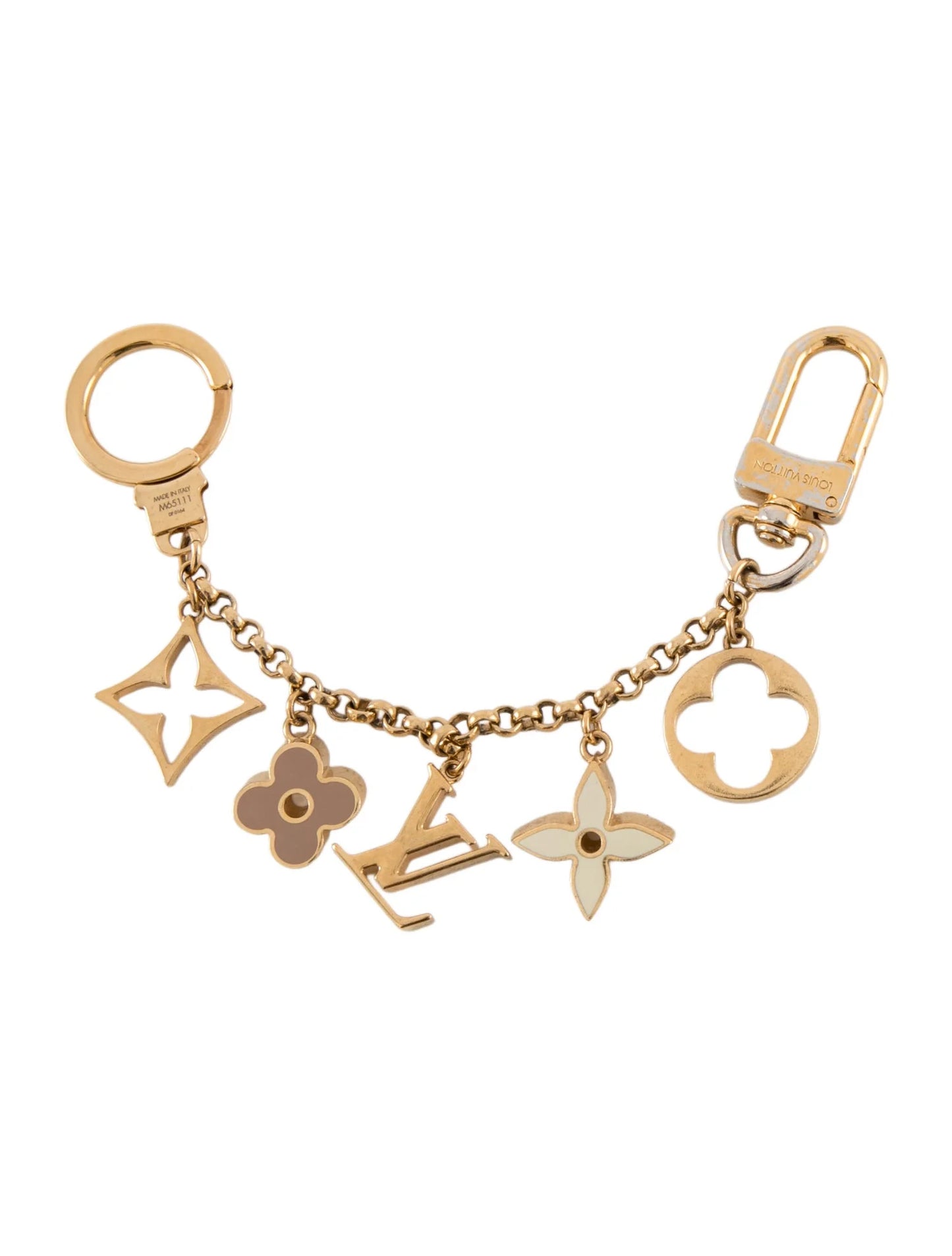 Louis Vuitton  Fleur De Monogram Bag Charm & Key Holder