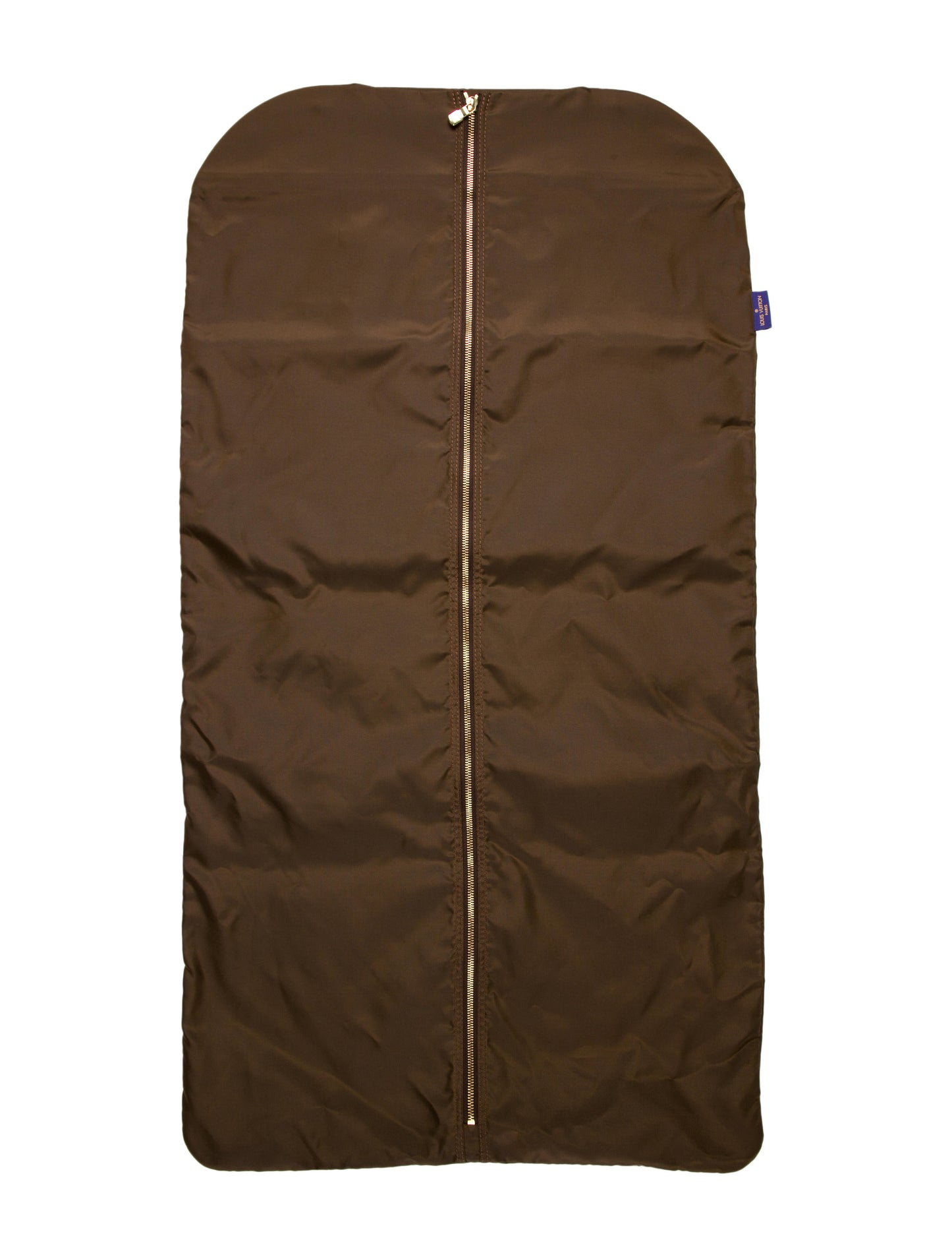 $600 Louis Vuitton Dark Brown Nylon Garment Foldable Travel Bag #2
