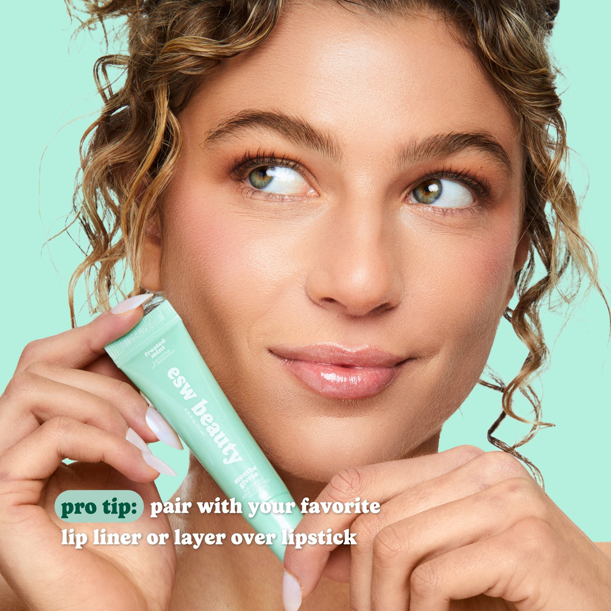 Frosted Mint Shimmer Smoothie Lip Treatment