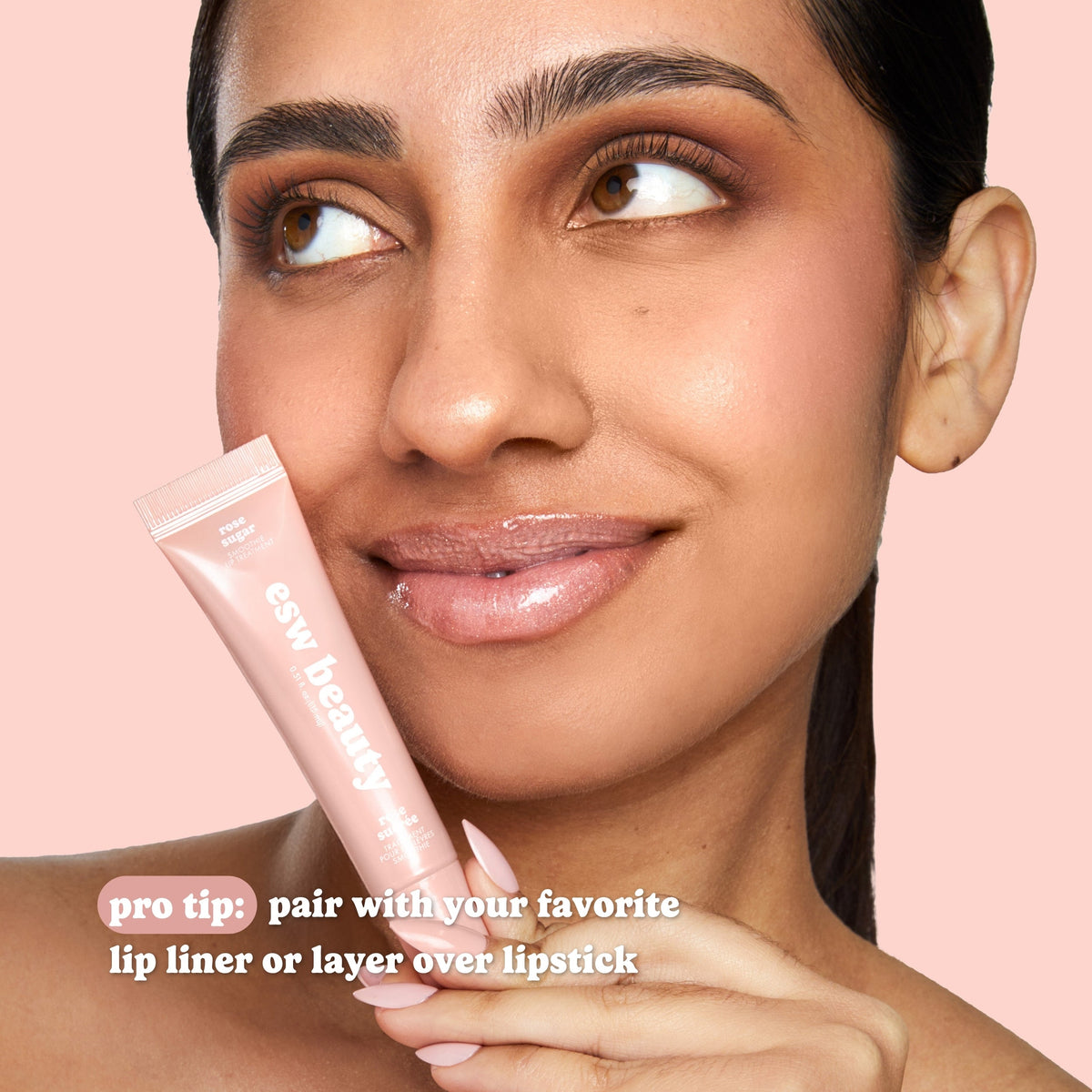 Rose Sugar Shimmer Smoothie Lip Treatment