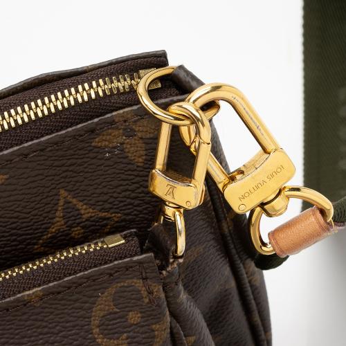 LOUIS VUITTON Monogram Multi Pochette Accessories Kaki