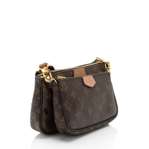 LOUIS VUITTON Monogram Multi Pochette Accessories Kaki