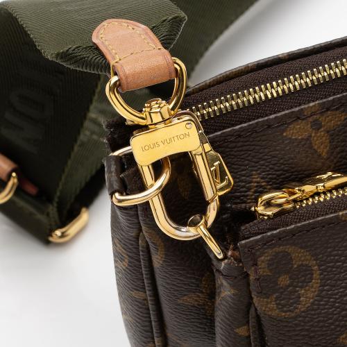 LOUIS VUITTON Monogram Multi Pochette Accessories Kaki