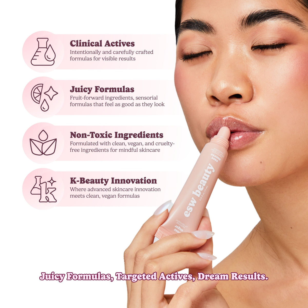 Rose Sugar Shimmer Smoothie Lip Treatment