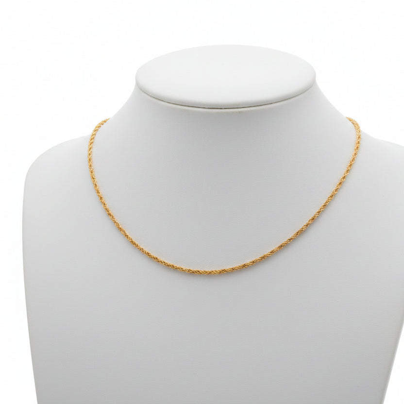 Christian Dior vintage Necklace gold Consignment