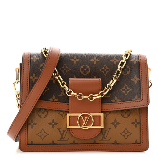 LOUIS VUITTON Reverse Monogram Dauphine MM