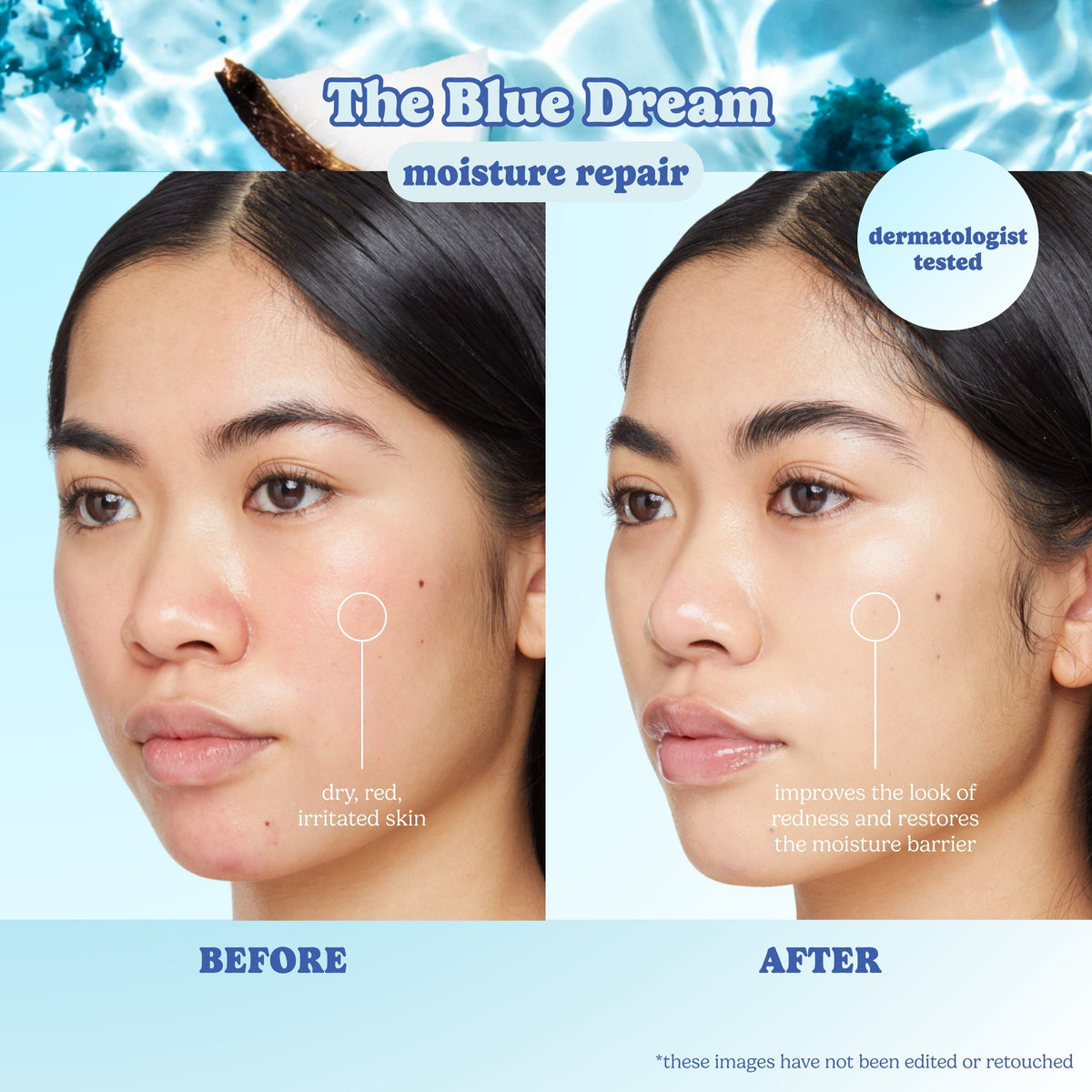 8 Pack - The Blue Dream Moisture Repair Raw Juice Mask Multipack