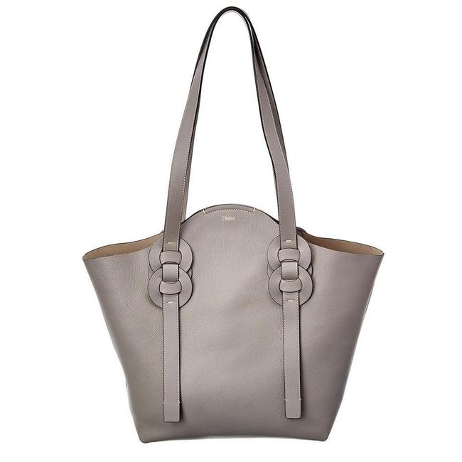 $1150 NEW Chloe Darryl Medium Motty Grey Leather Tote