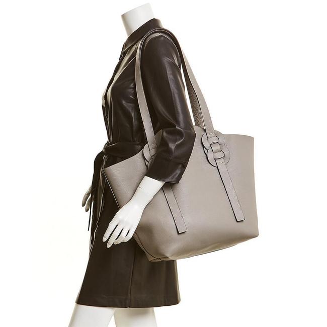 $1150 NEW Chloe Darryl Medium Motty Grey Leather Tote