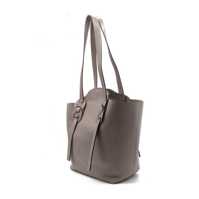 $1150 NEW Chloe Darryl Medium Motty Grey Leather Tote