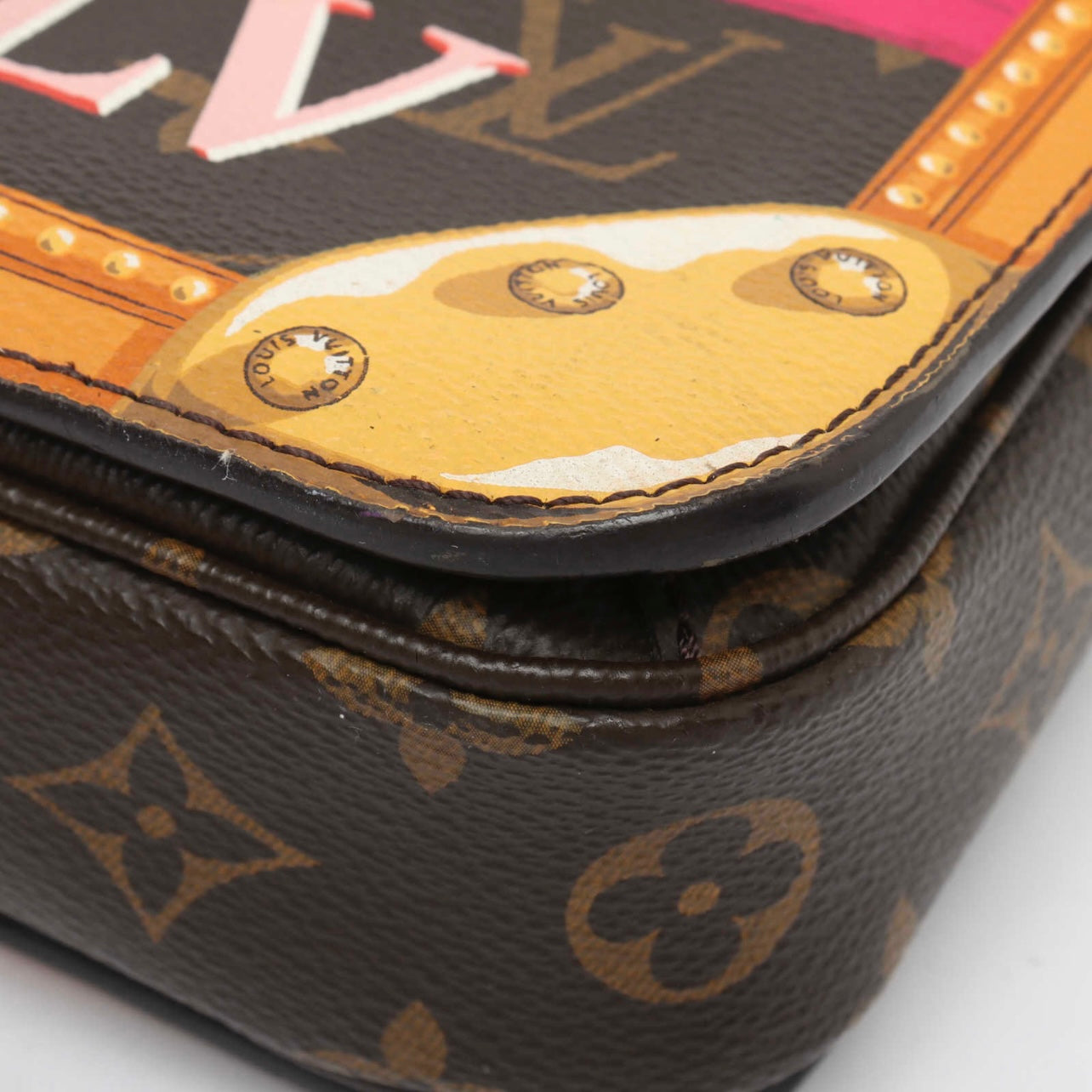 Louis Vuitton Monogram Summer Trunks Pochette Metis