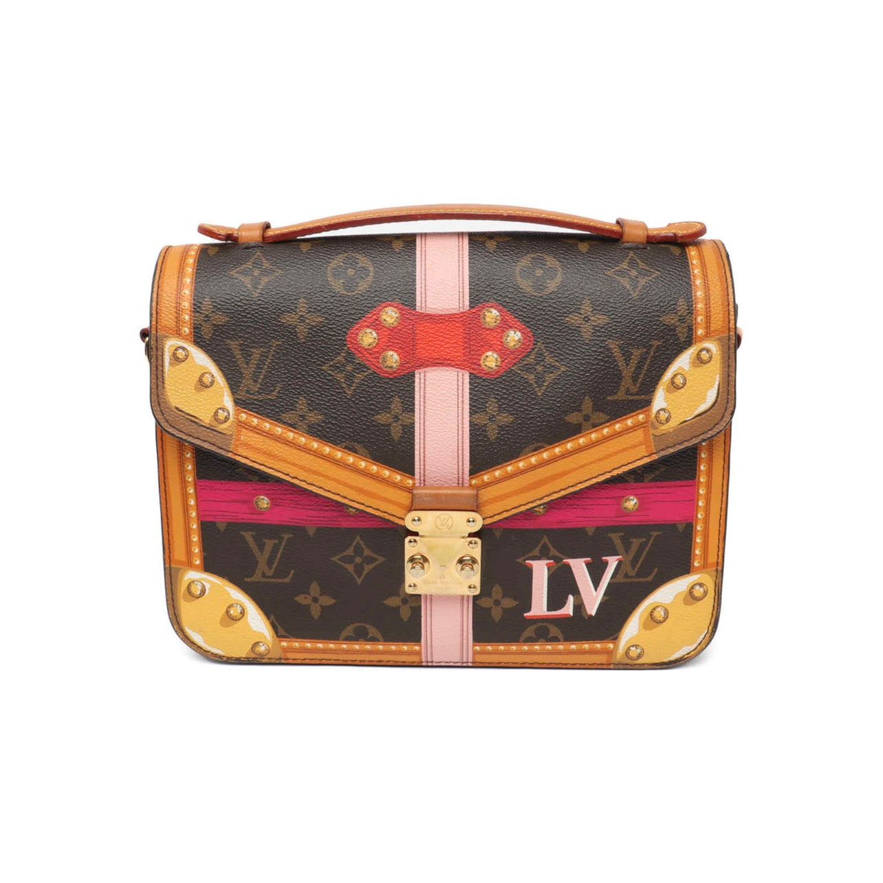 Louis Vuitton Monogram Summer Trunks Pochette Metis