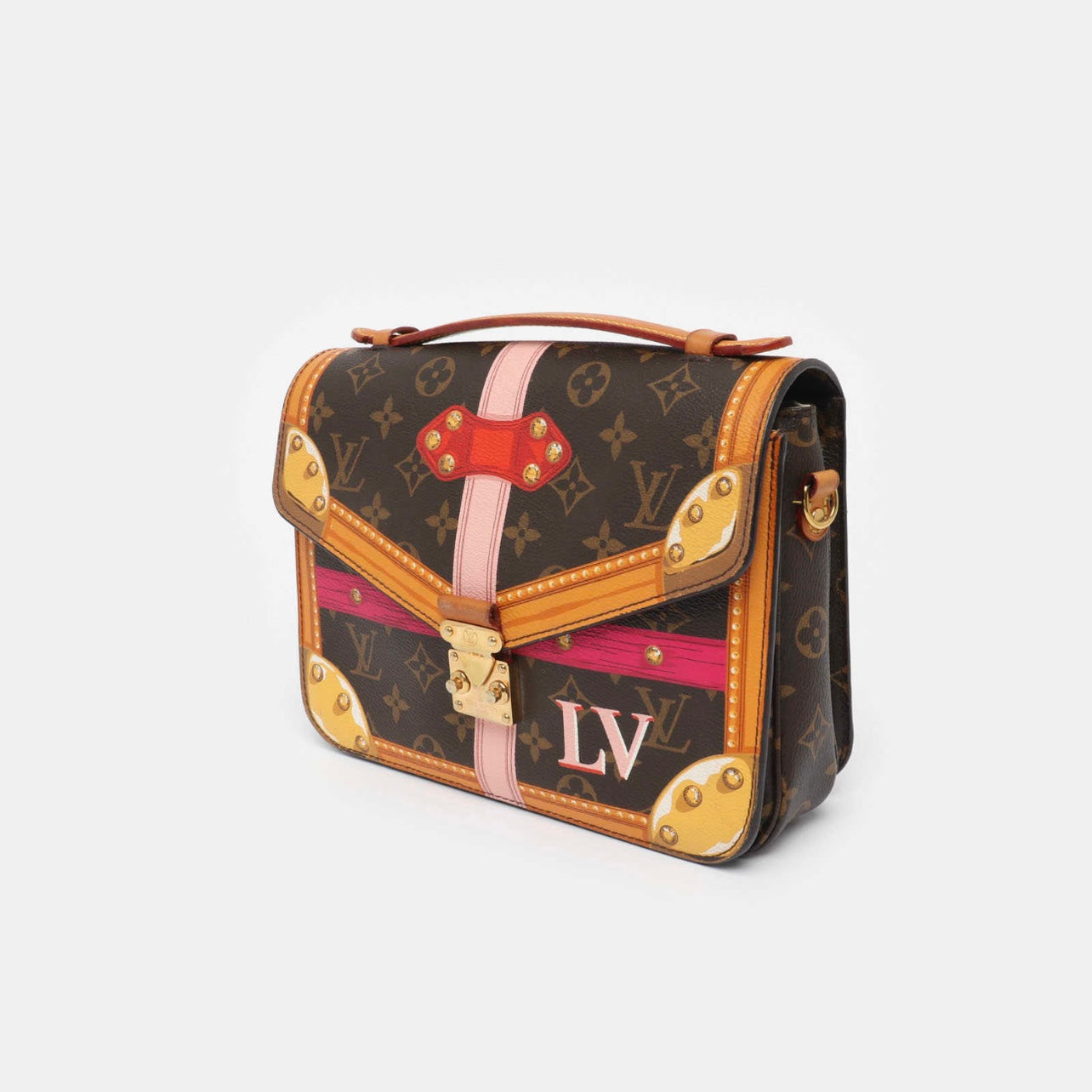 Louis Vuitton Monogram Summer Trunks Pochette Metis