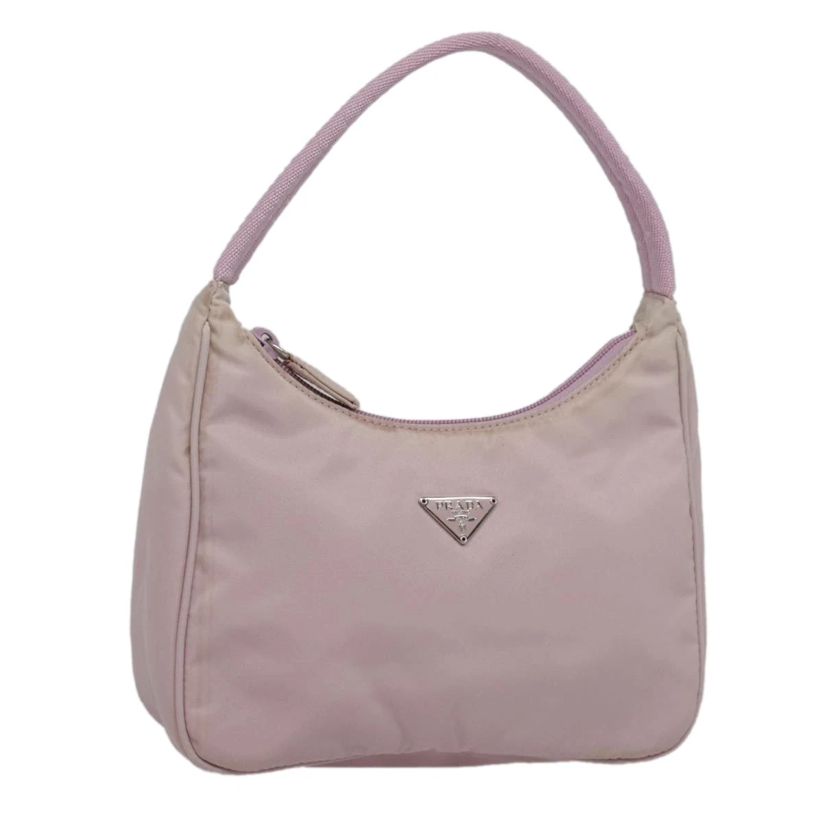 $1320 PRADA Tessuto Nylon Hobo Mini Pink Lilac