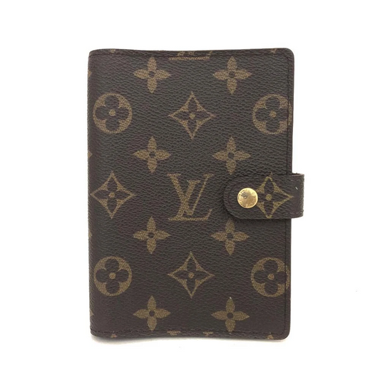 $505 1997 Louis Vuitton Monogram Agenda Cover Small CA1907