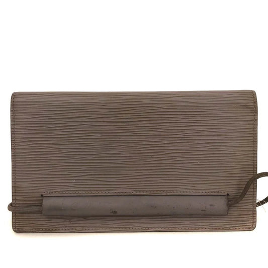 Louis Vuitton Epi Agenda Horizontal Notebook Cover Gray MI1012