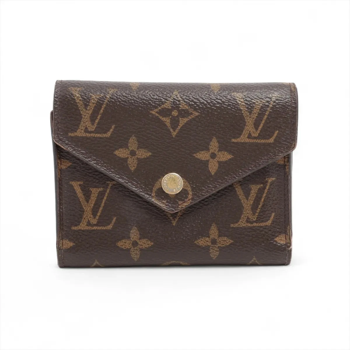 $605 2019 Louis Vuitton Monogram Victorine Wallet NZ1199