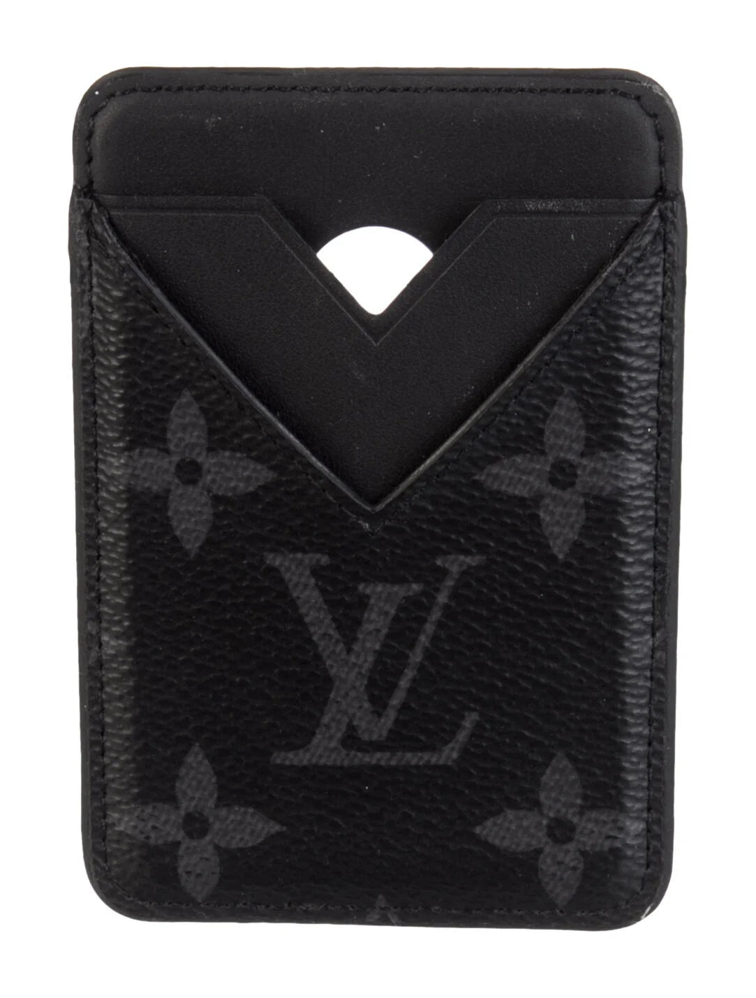 $445 Louis Vuitton Coated Canvas Card Holder