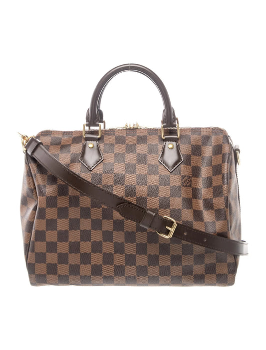 Damier Ebene Speedy Bandouliere 30