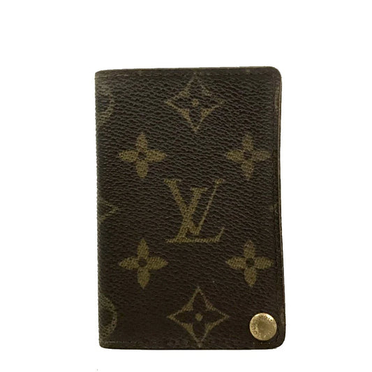 Louis Vuitton Monogram Porte Cartes Credit Pression Card Case CT1001