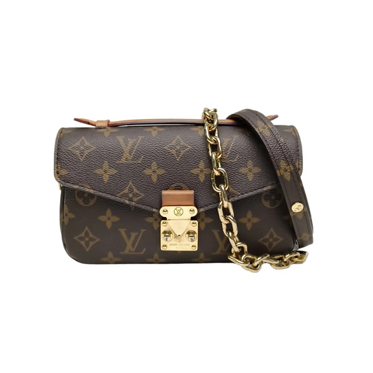 LOUIS VUITTON Metis Pochette East West  Monogram PVC Shoulder Bag