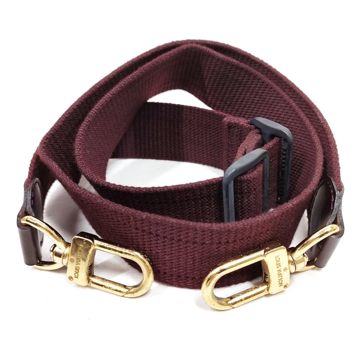 $600 Louis Vuitton LV Shoulder Strap Bordeaux Fabric