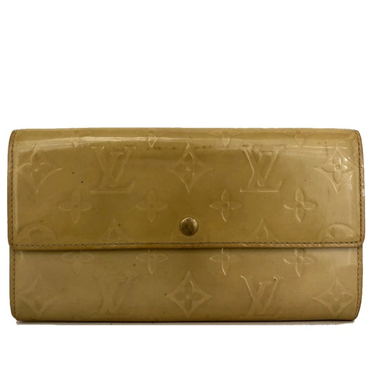 Louis Vuitton Monogram Vernis Porte Feuille Sarah Long Bifold Wallet TH0032