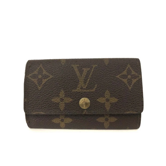 Louis Vuitton Monogram Multicles 6 Ring Key Case Brown