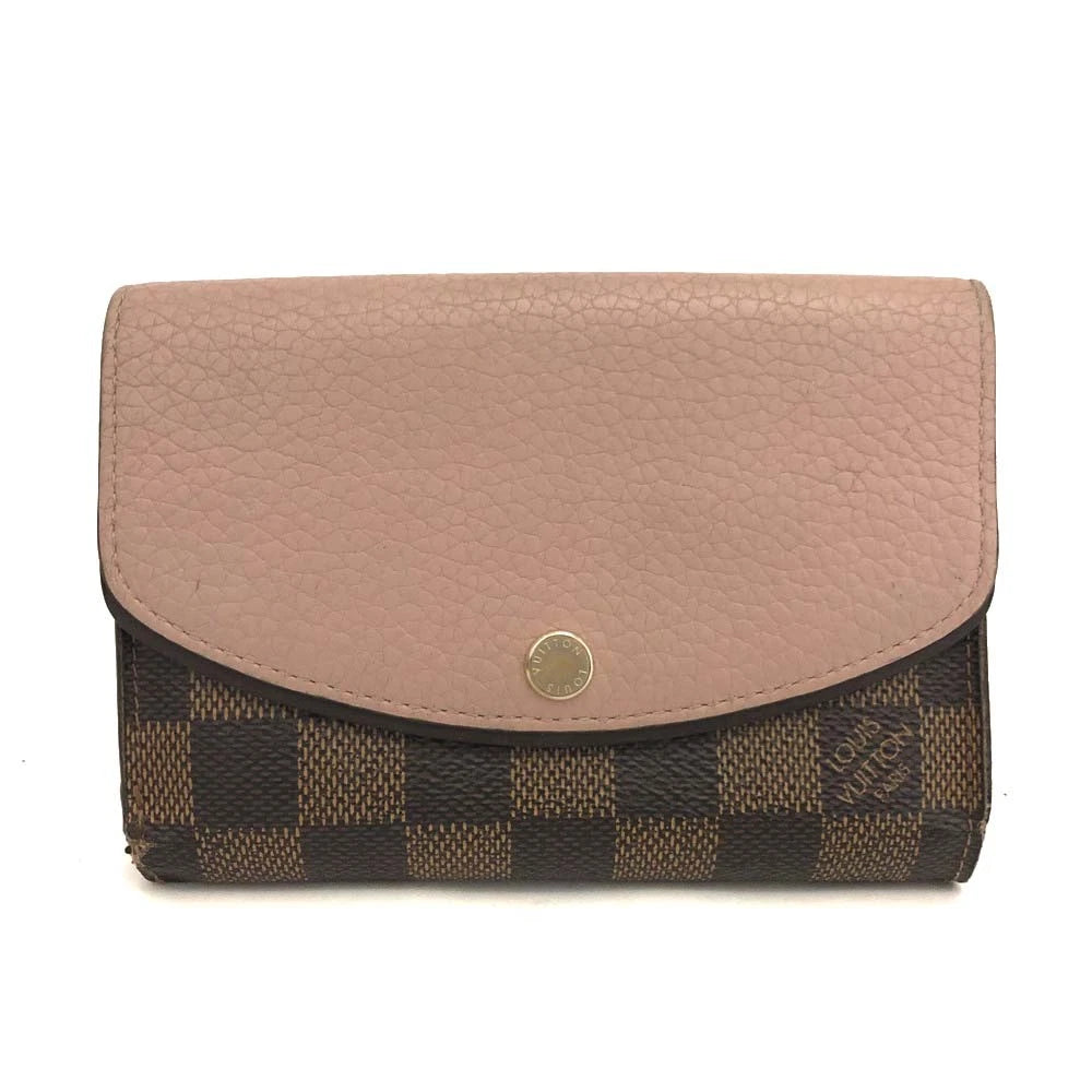 Louis Vuitton Damier Normandy Bifold Wallet Brown SP4126