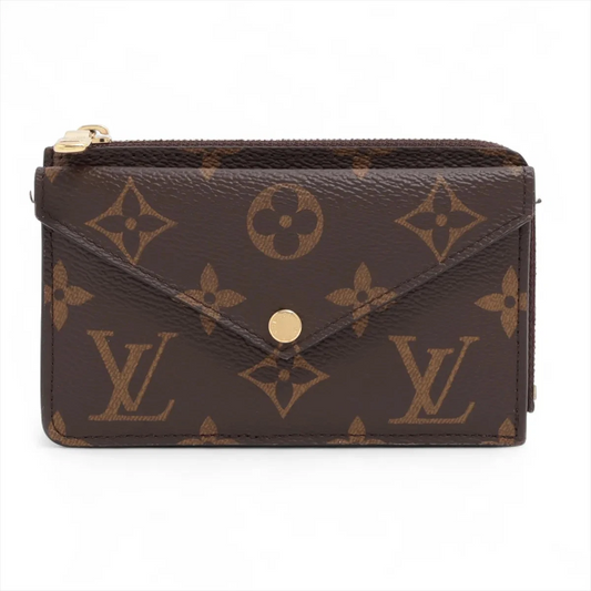 $695 Louis Vuitton Monogram Recto Verso Black 10021033