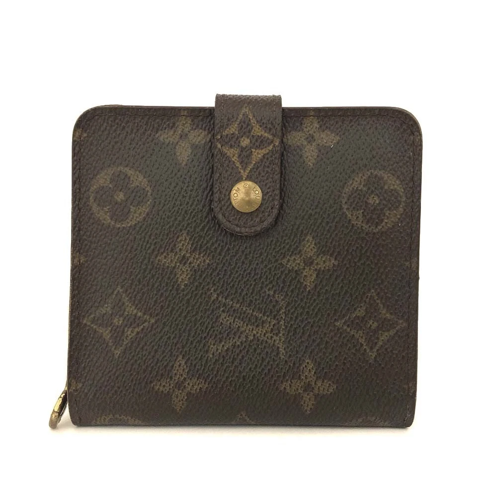 Louis Vuitton Monogram Compact Zip Bifold Wallet Brown/3CH1108