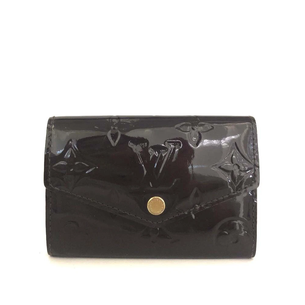 $465 2015 Louis Vuitton Vernis Multicles 6 Key Holder Amarante TS0175