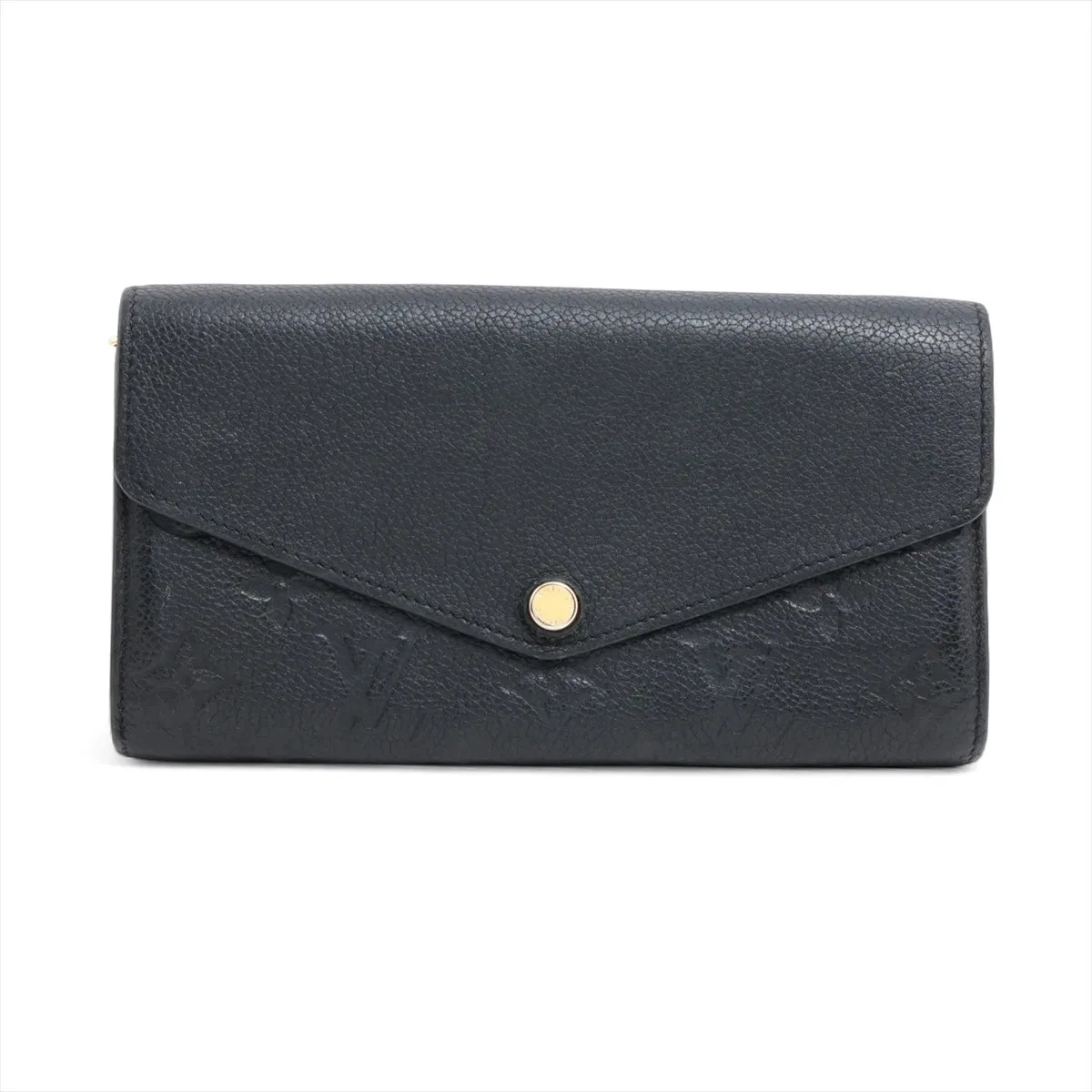 Louis Vuitton Empreinte Portefeuille Sarah M61182 Noir Long Wallet