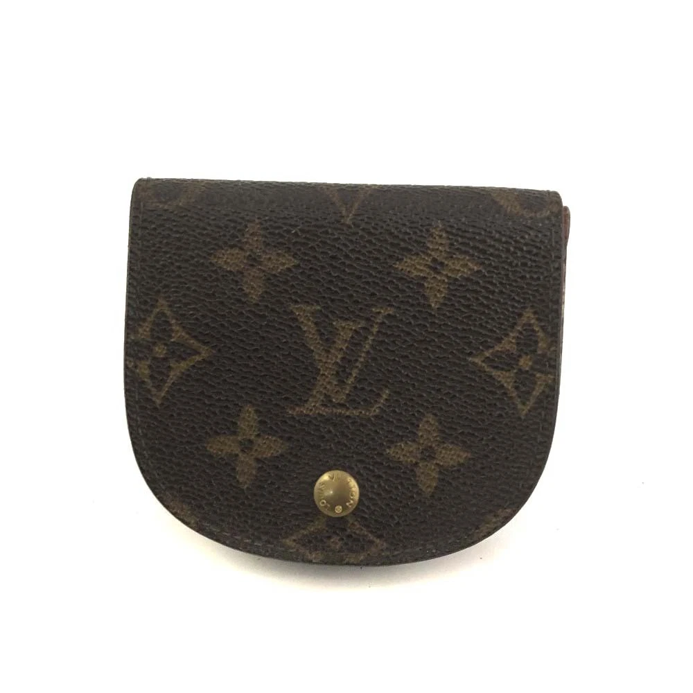 $380 1992 Louis Vuitton Monogram Porte-Monnaie Gousset Change Purse CT0932