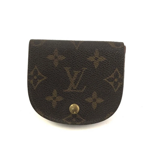 $380 1992 Louis Vuitton Monogram Porte-Monnaie Gousset Change Purse CT0932